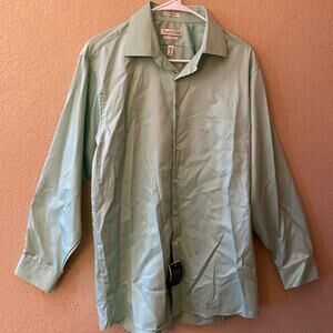 Van Heusen - Regular Fit Peppermint Dress Shirt - Neck: 16 - Sleeve 32/33